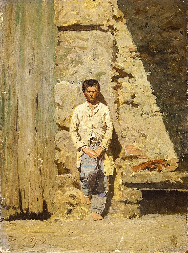 Giuseppe De Nittis - 104, Ragazzo al sole